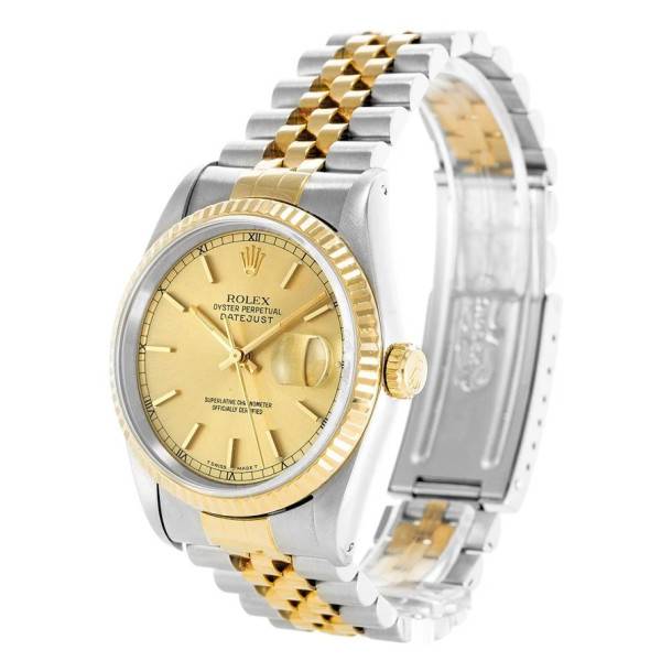CollectRolex Datejust Gold Dial 16233 36 mm