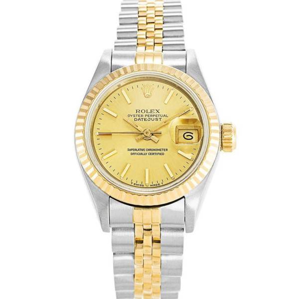 CollectRolex Datejust Gold Dial 69173 26 mm