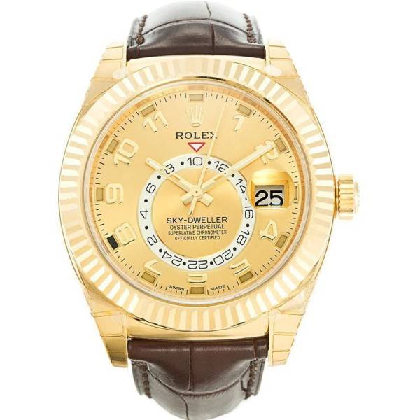CollectRolex Sky-Dweller Gold Dial 326138