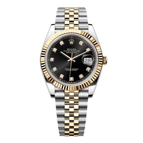 Rolex Datejust Black Diamond Dial 126333-0006 41 mm