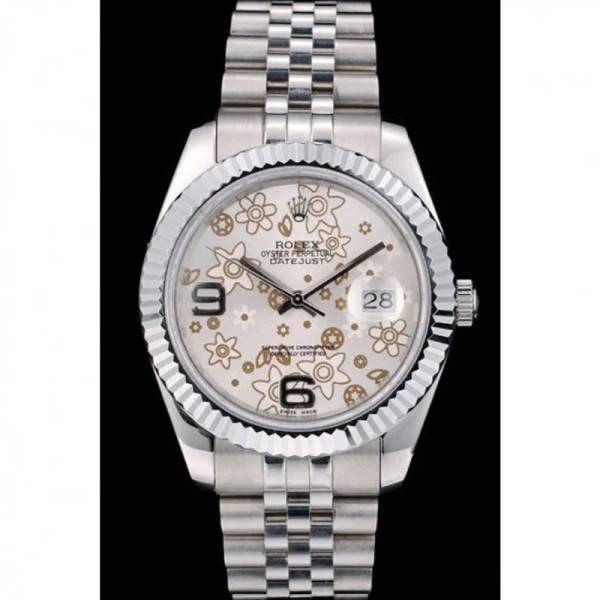 Superclone Rolex Datejust Silver Dial 42001 41 mm