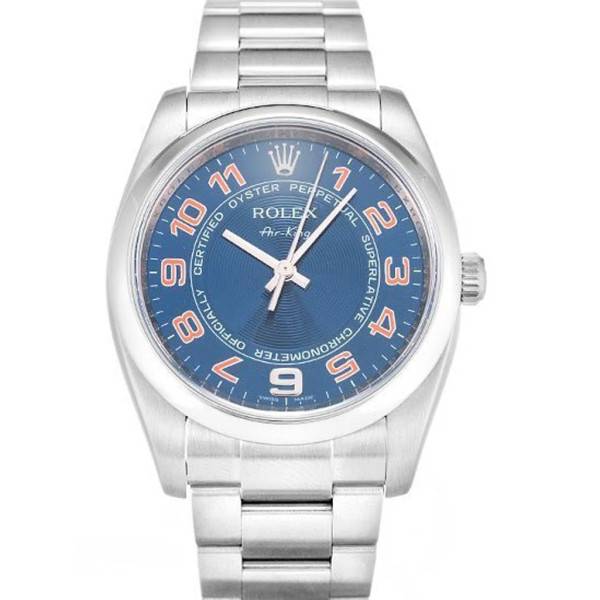 CollectRolex Air-King Blue Dial 114200