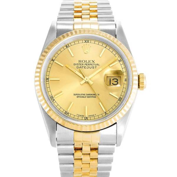 CollectRolex Datejust Gold Dial 16233 36 mm
