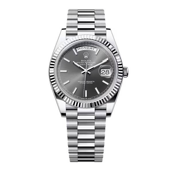 Superclone Rolex Day-Date Slate Dial 228236-0013 40 mm