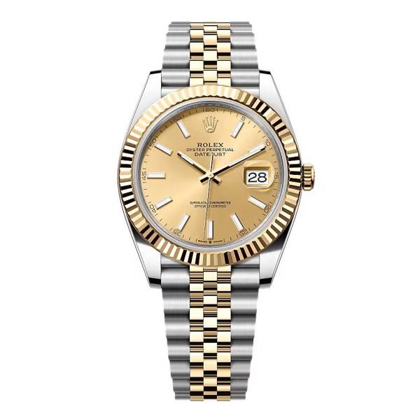 Rolex Datejust Champagne Dial 126333-0010 41 mm