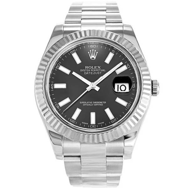 CollectRolex Datejust Black Dial 116334 41 mm