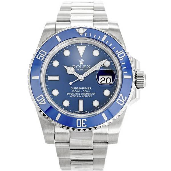 Superclone Rolex Submariner Blue Dial 116619LB “Smurf”