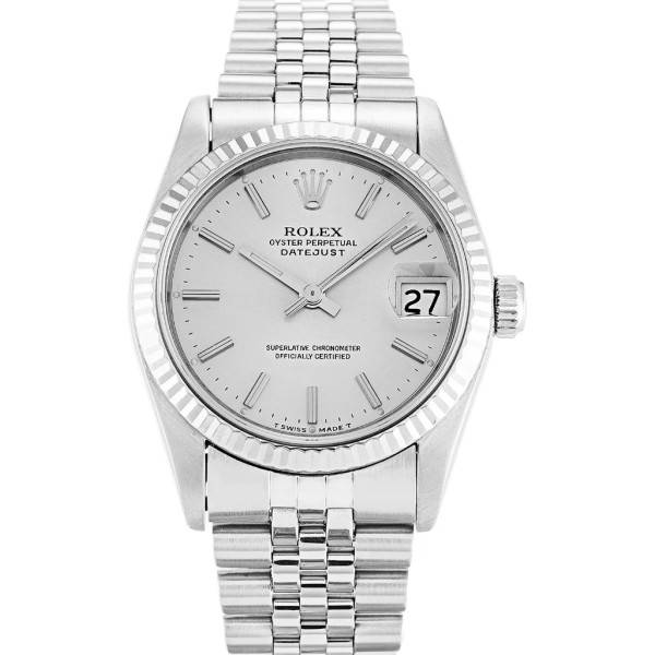 CollectRolex Datejust Mid-Size Silver Dial 68274 31 mm