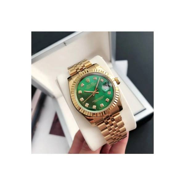 CollectRolex Datejust RG/RG Jub Green/Dial 36/28 mm
