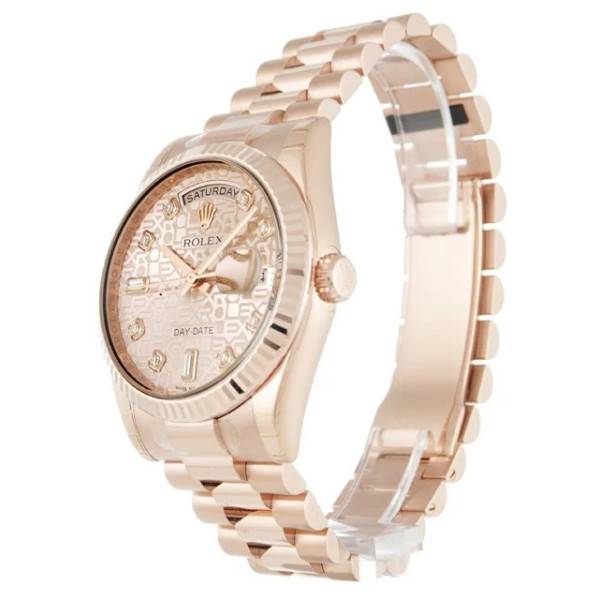 CollectRolex Day-Date Rose Dial 118235 F 36 mm