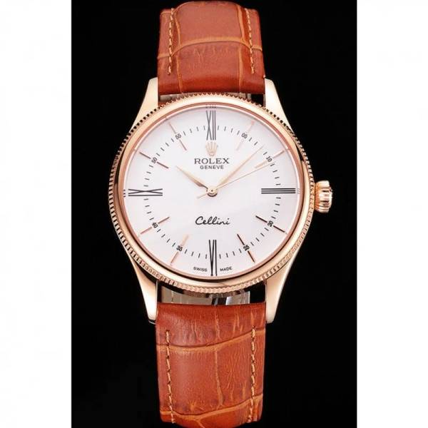 Superclone Rolex Cellini White Dial REP016795
