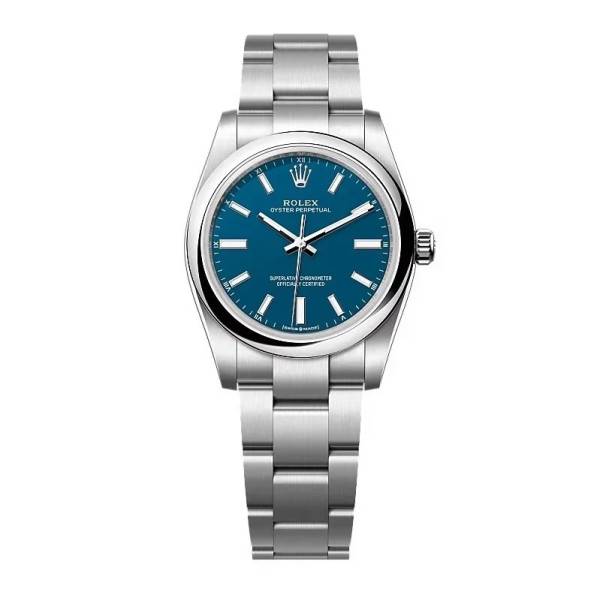 Rolex Oyster Perpetual 277200 Med Blue Dial