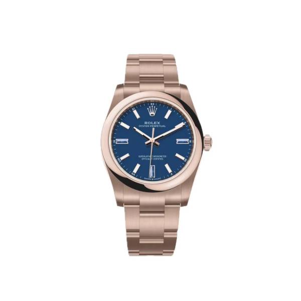 Rolex Oyster Perpetual Solid Gold 34mm Everose Gold (2026)