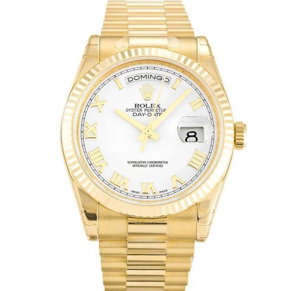 CollectRolex Day-Date White Dial 118238 36 mm