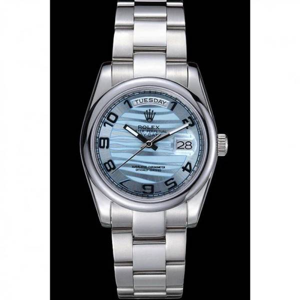 CollectRolex Day-Date Blue Dial 7470 36 mm