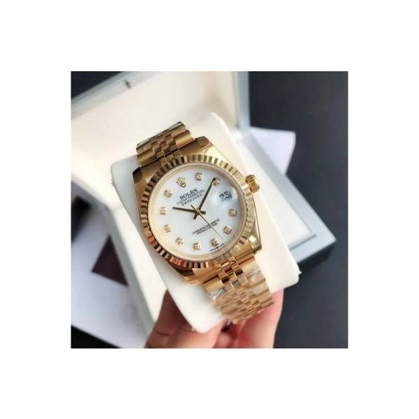 CollectRolex Datejust RG/RG Jub White/Dial 36/28 mm