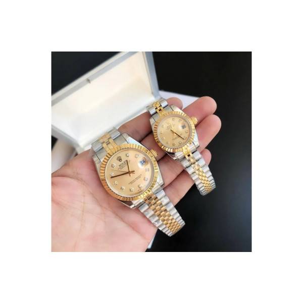 CollectRolex Datejust RG/SS Jub Gold/Dial 36/28 mm