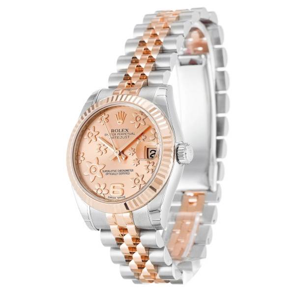 CollectRolex Datejust Mid-Size Pink Floral Dial 178271 31 mm