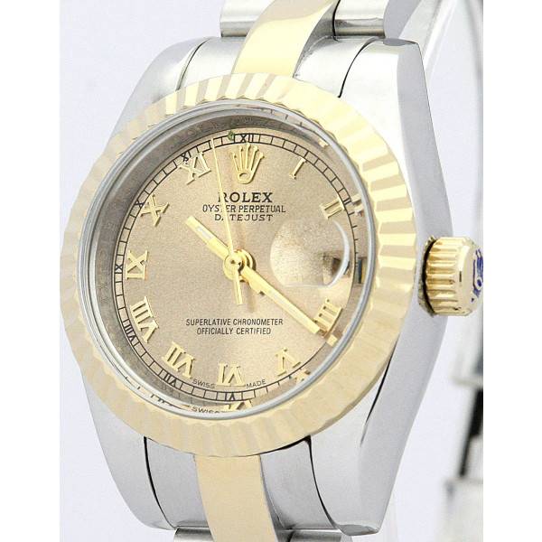 CollectRolex Lady-Datejust Yellow Gold Dial 179163 26 mm