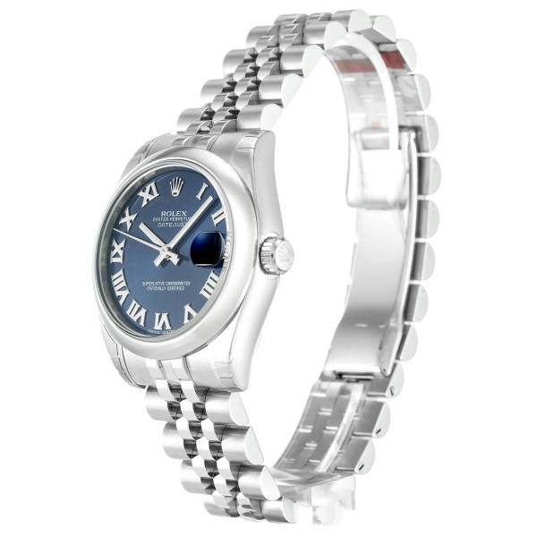 CollectRolex Lady-Datejust Blue Dial 178240 Jubilee 30 mm