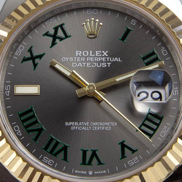 CollectRolex Datejust II Rhodium Dial 126333 “Wimbledon” Two-Tone Oyster 41 mm