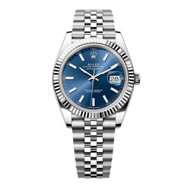 Rolex Datejust Blue Dial 126334 Jubilee 41 mm