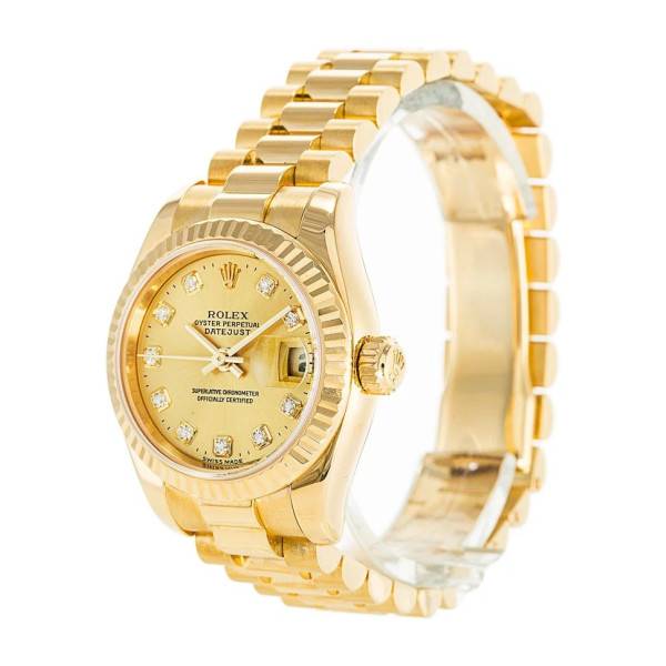 CollectRolex Datejust Gold Dial 179178 26 mm