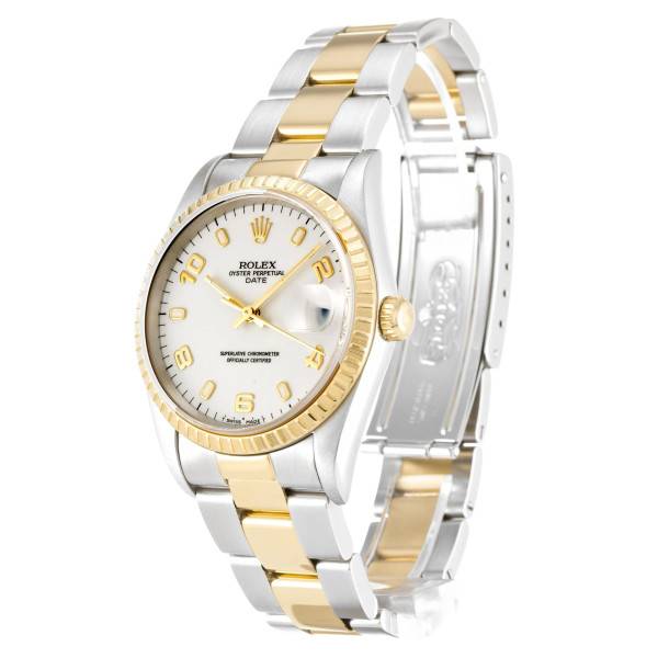 CollectRolex Oyster Perpetual Date White Dial 15223 34 mm