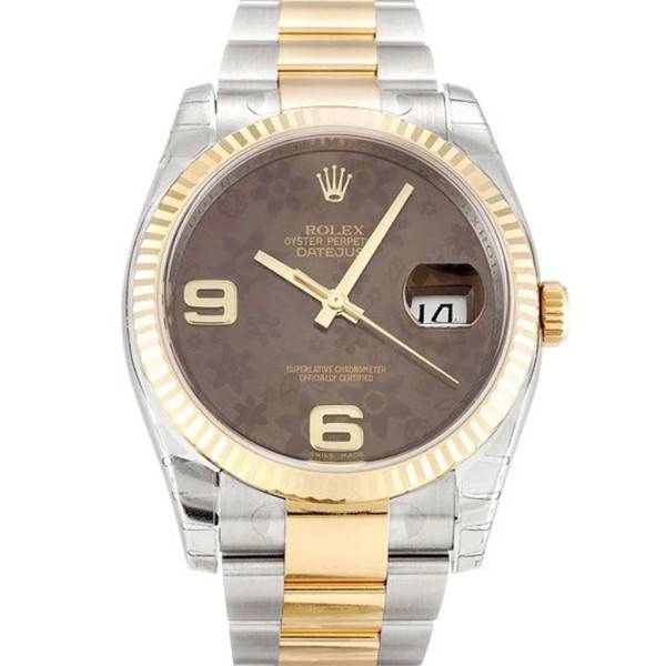 CollectRolex Datejust Floral Dial 116233 36 mm